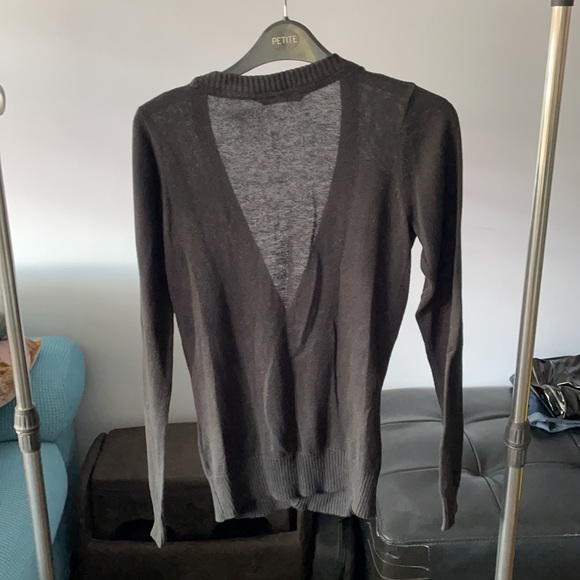 Black Bluenotes Knit Button Up Cardigan - Picture 2 of 11